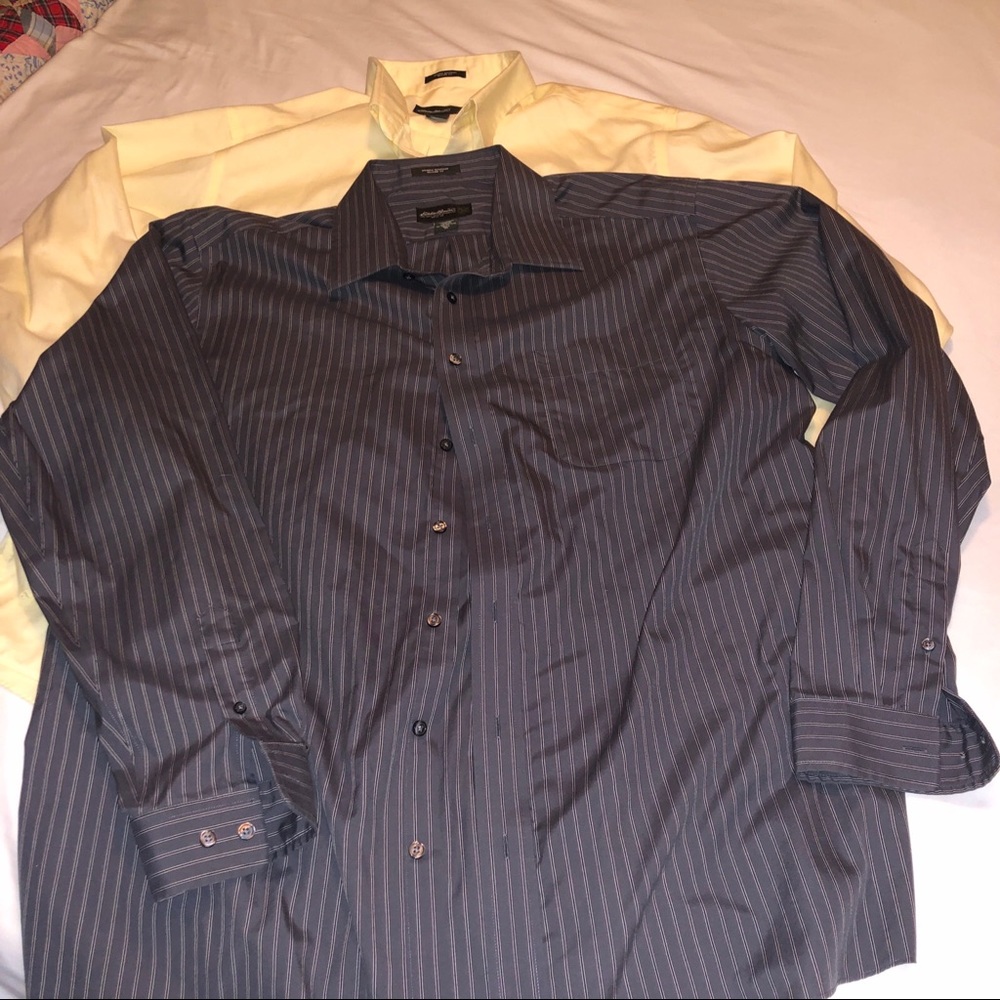 Eddie Bauer men’s XL/XL Tall LS button front shirts